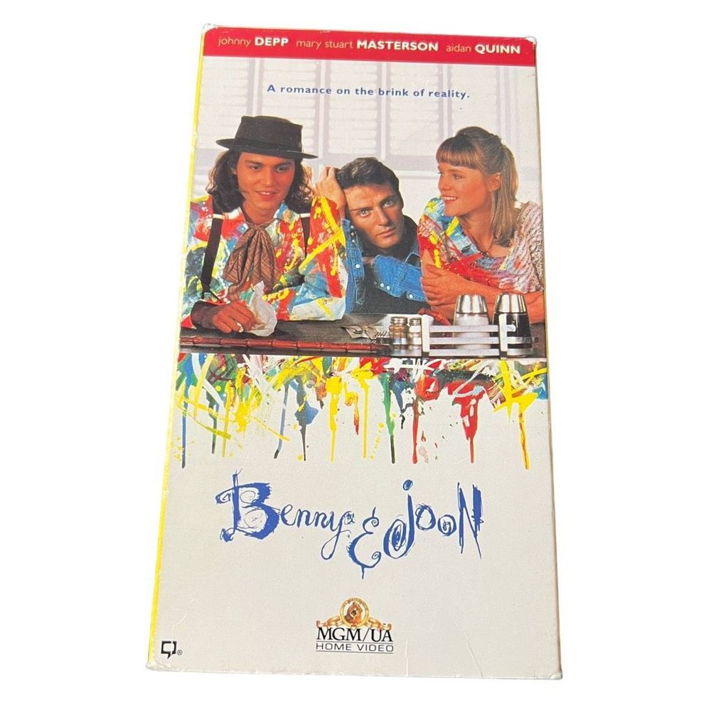 Benny & Joon VHS Tape Johnny Depp Romantic Comedy MGM Home Video